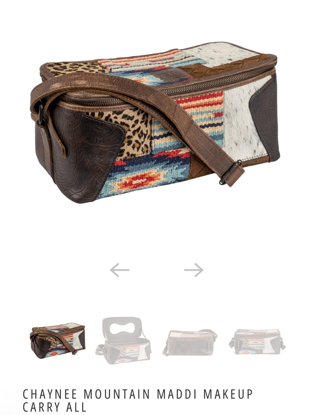 Chaynee mountain Makeup Carry All - Multicolor